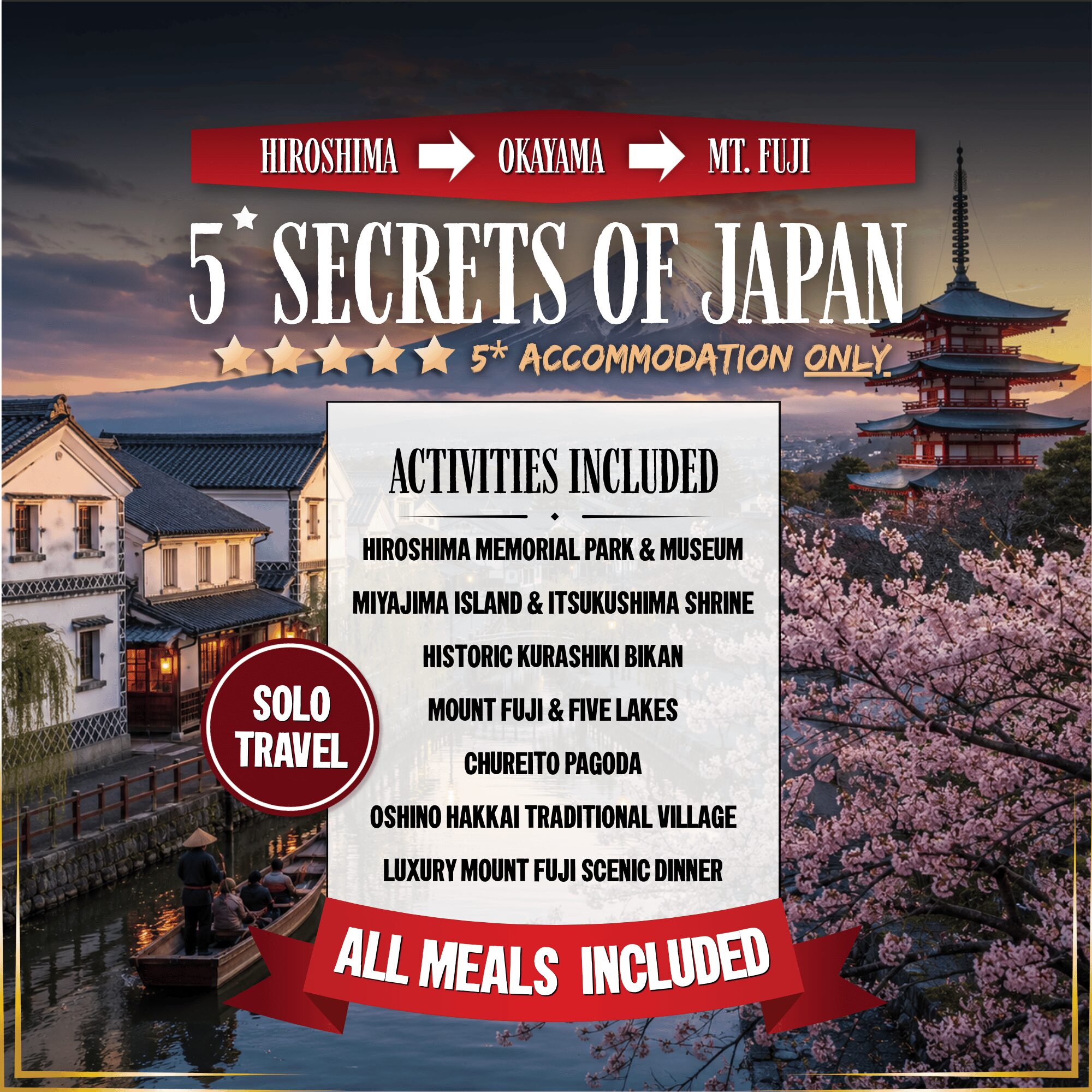 5* Secrets of Japan (Solos Only)