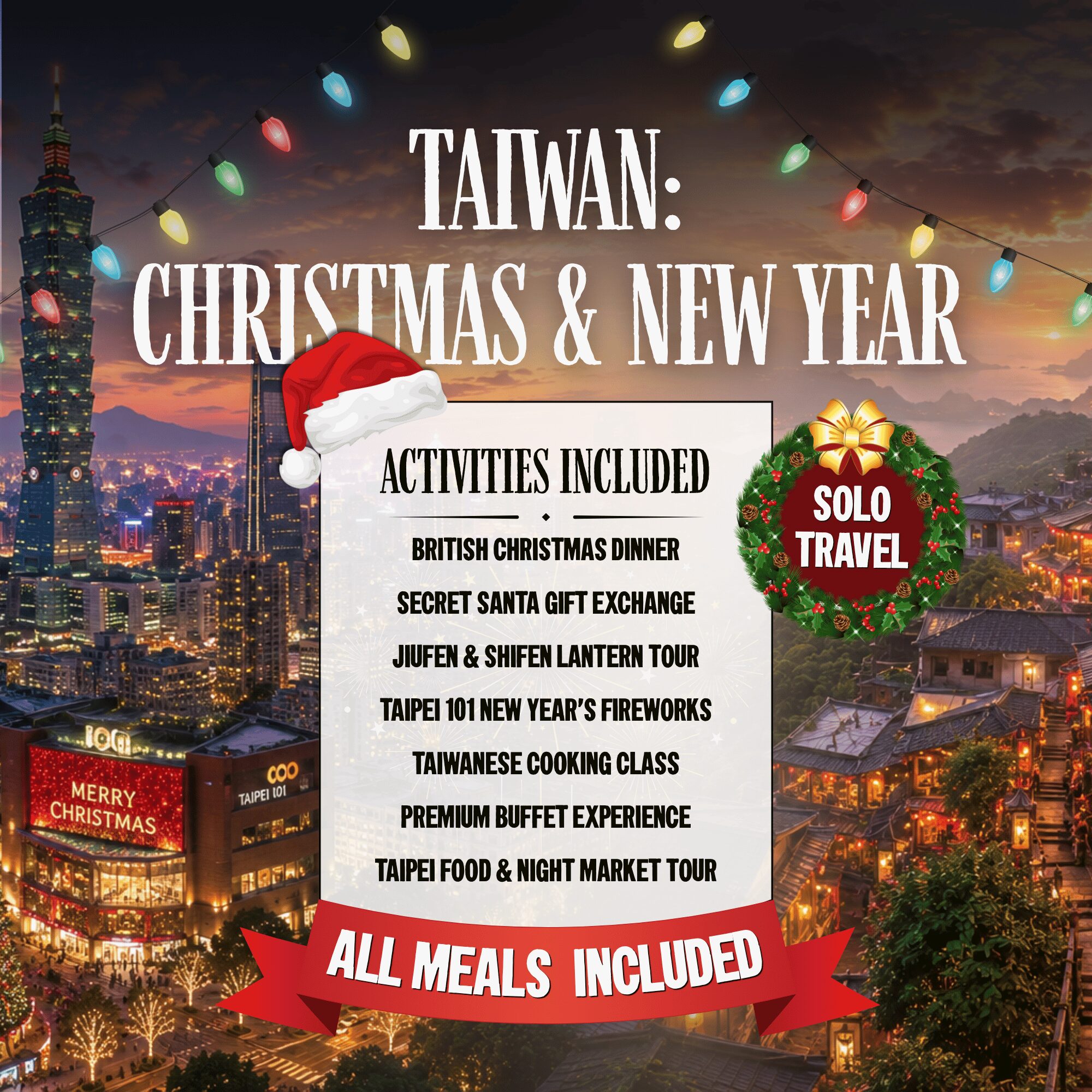 Taiwan Christmas & New Year (Solos Only)